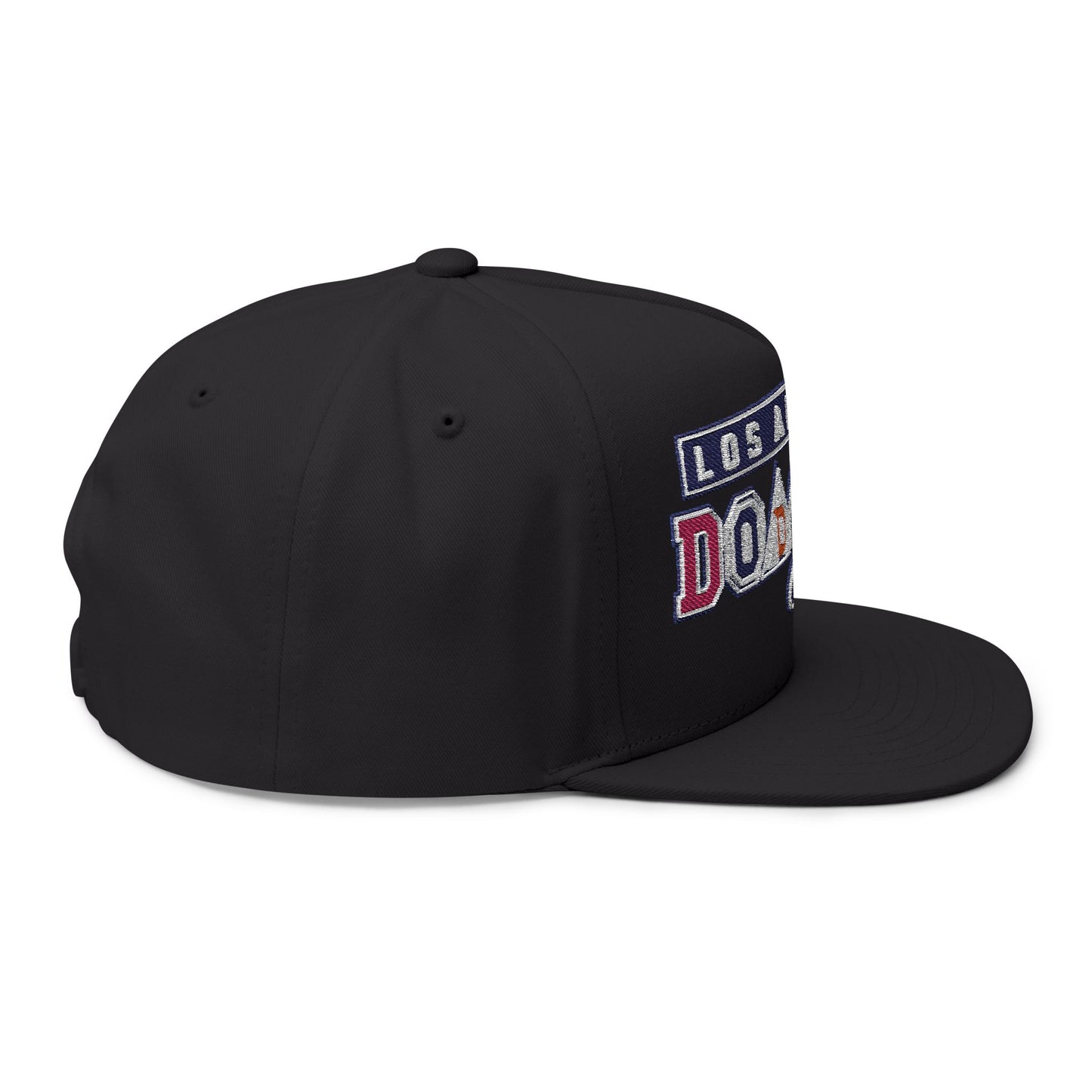 Los Angeles Dodgers Rainbow Embroidered Flat Bill Cap