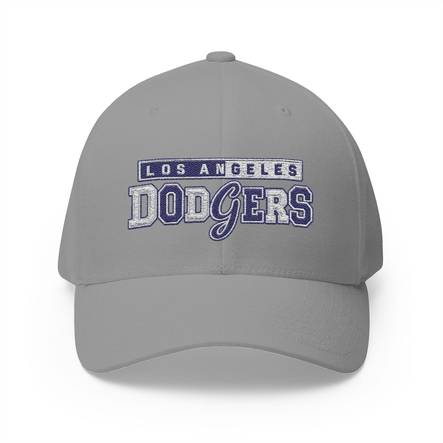 Los Angeles Dodgers Mixed Letters Embroidered Flex Fit Cap