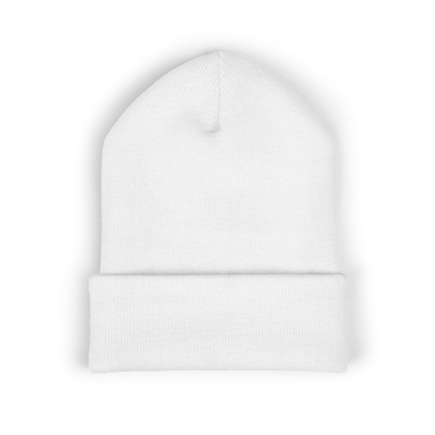 Villains Embroidered Cuffed Knit Beanie