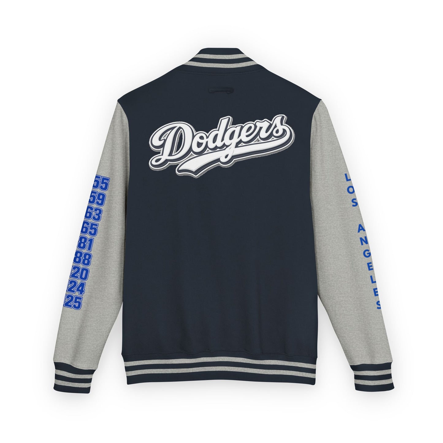 Dodgers Varsity Letterman Bomber Jacket