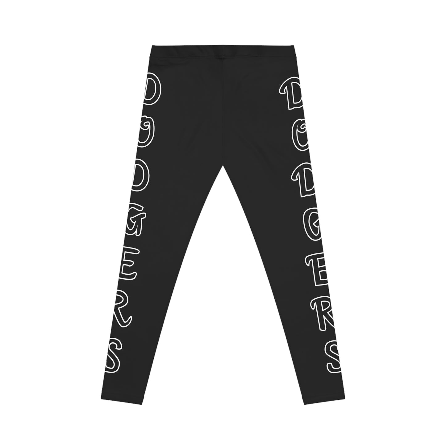 Dodgers Black Leggings, LA Baseball Fan Clothing, Sports Yoga Pants, Team Apparel Gift, Game Day Outfit