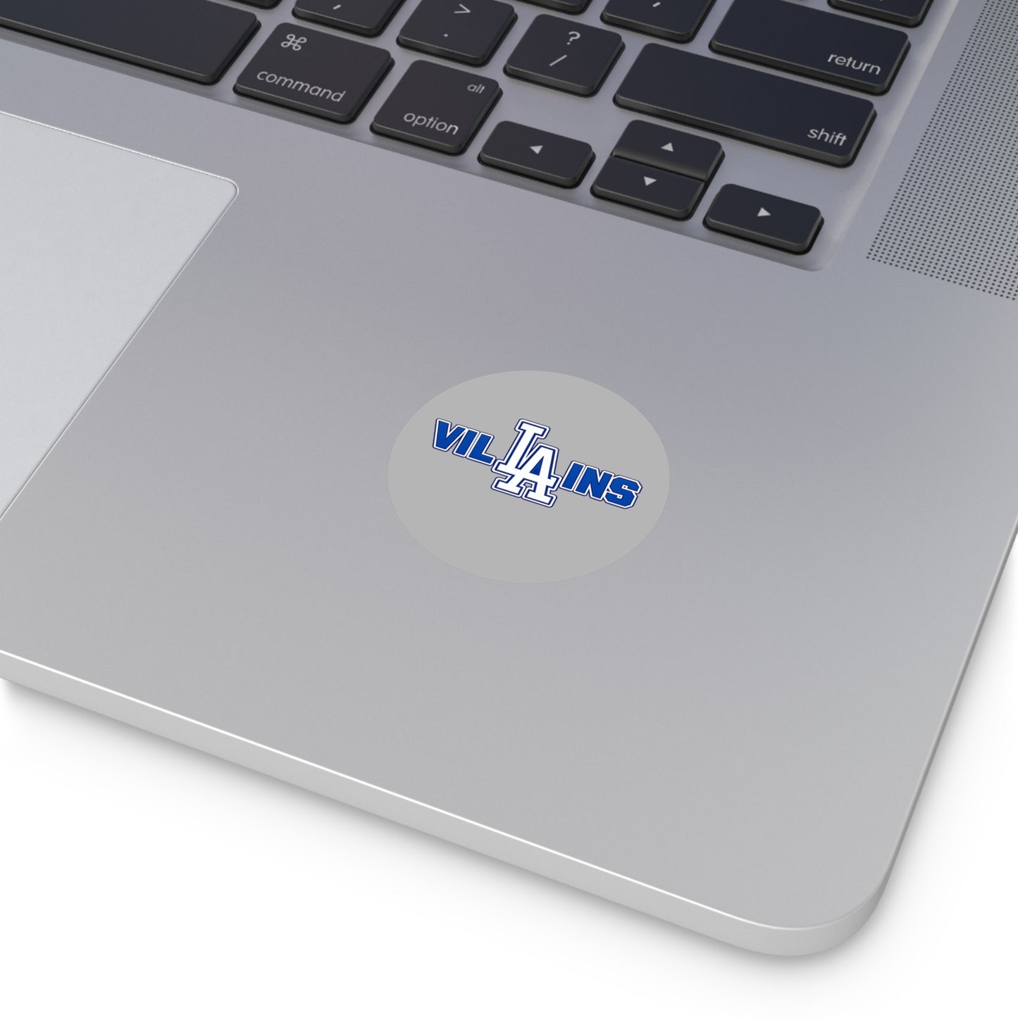 LA Villains Round Vinyl logo sticker