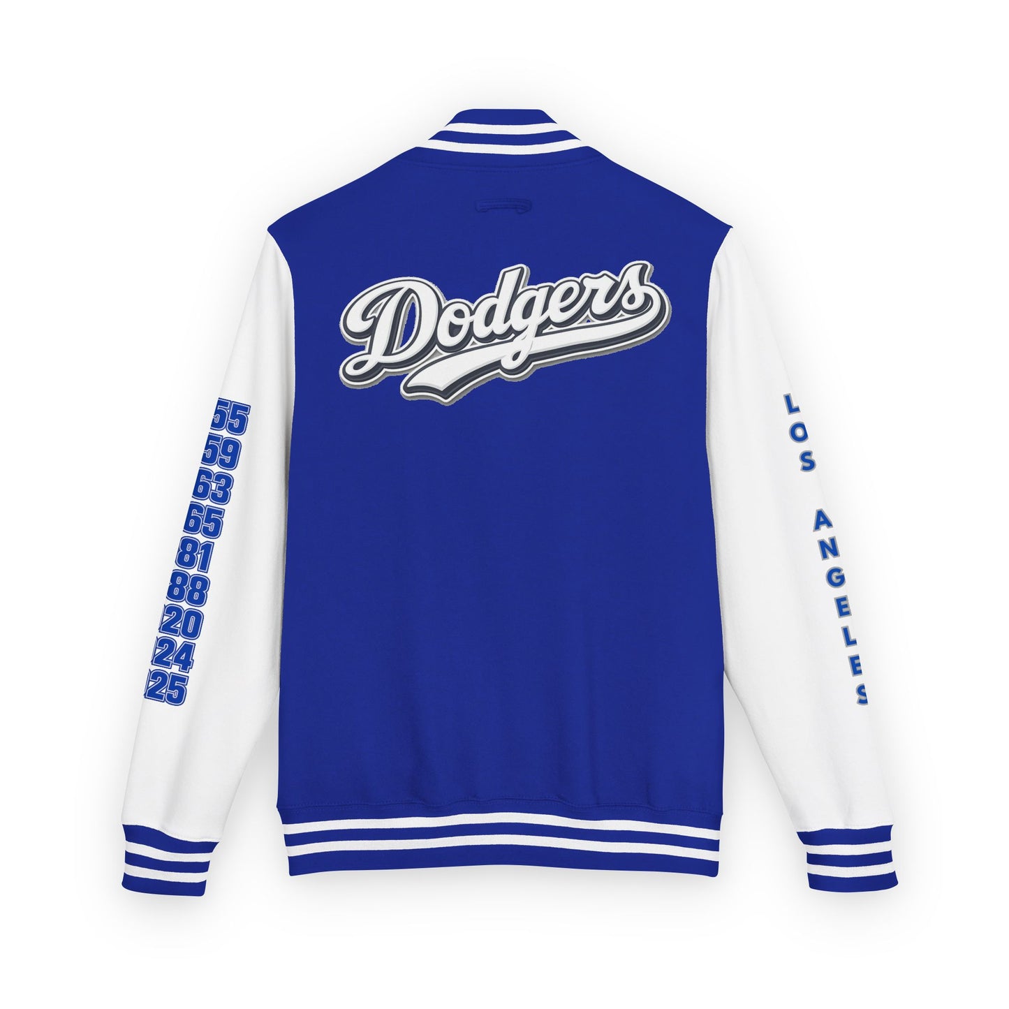 Dodgers Varsity Letterman Bomber Jacket
