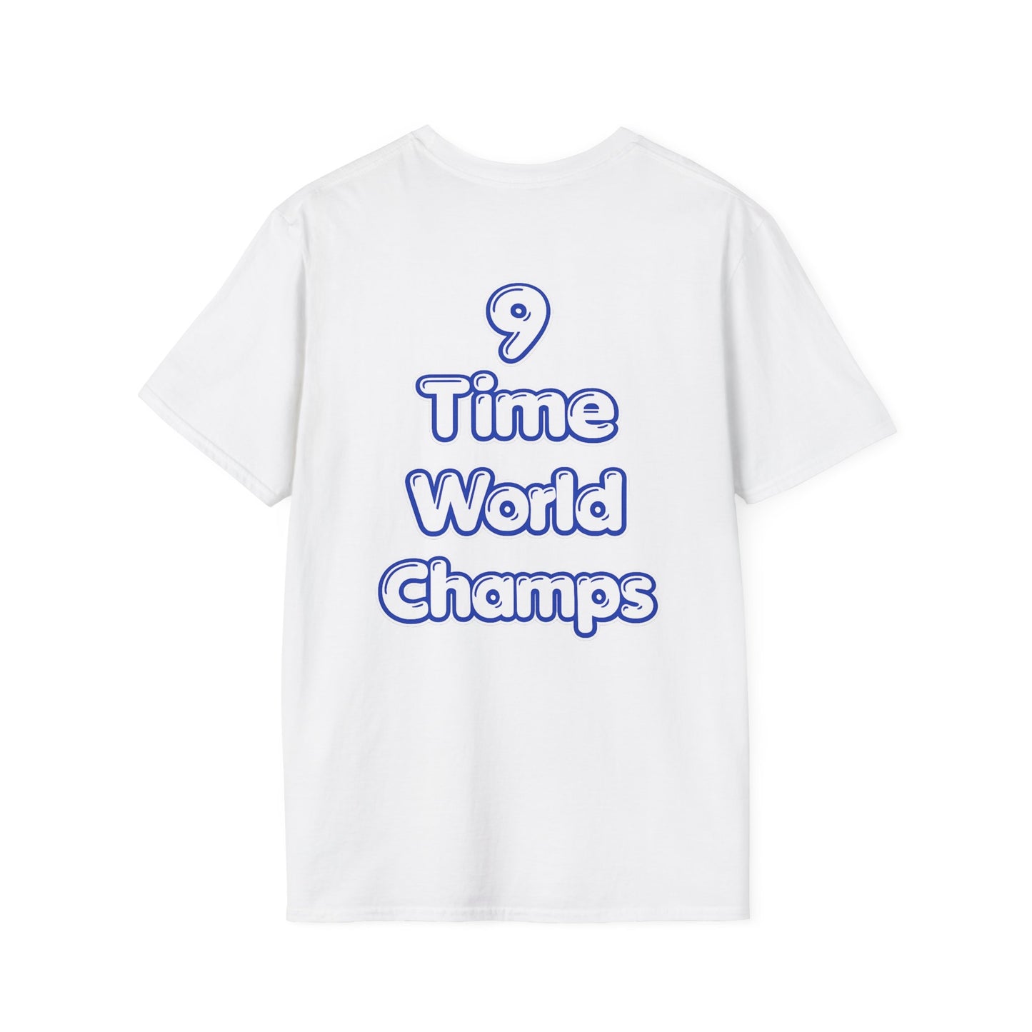 Los Angeles Dodgers Retro Bubble 9 Time World Champs