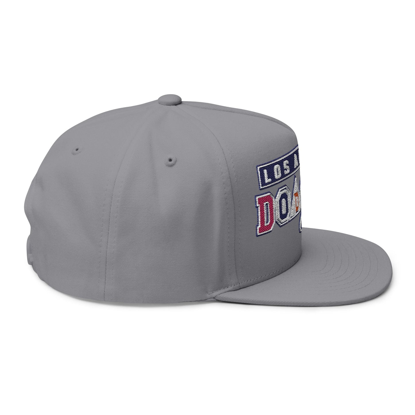 Los Angeles Dodgers Rainbow Embroidered Flat Bill Cap
