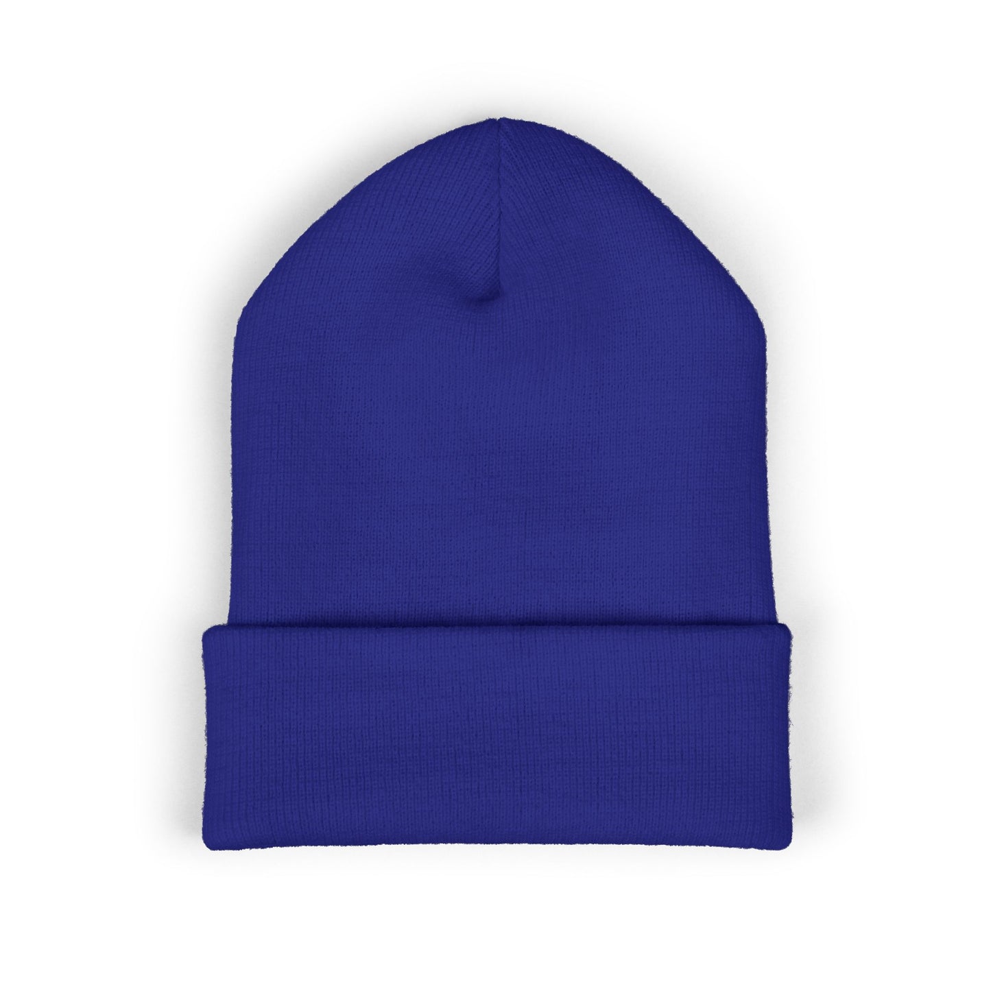 Villains Embroidered Cuffed Knit Beanie
