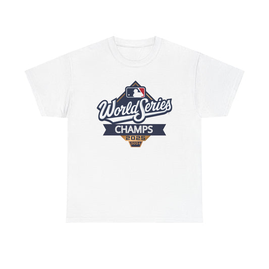 Los Angeles Dodgers World Series Champs 2024-2025 Graphic Tee