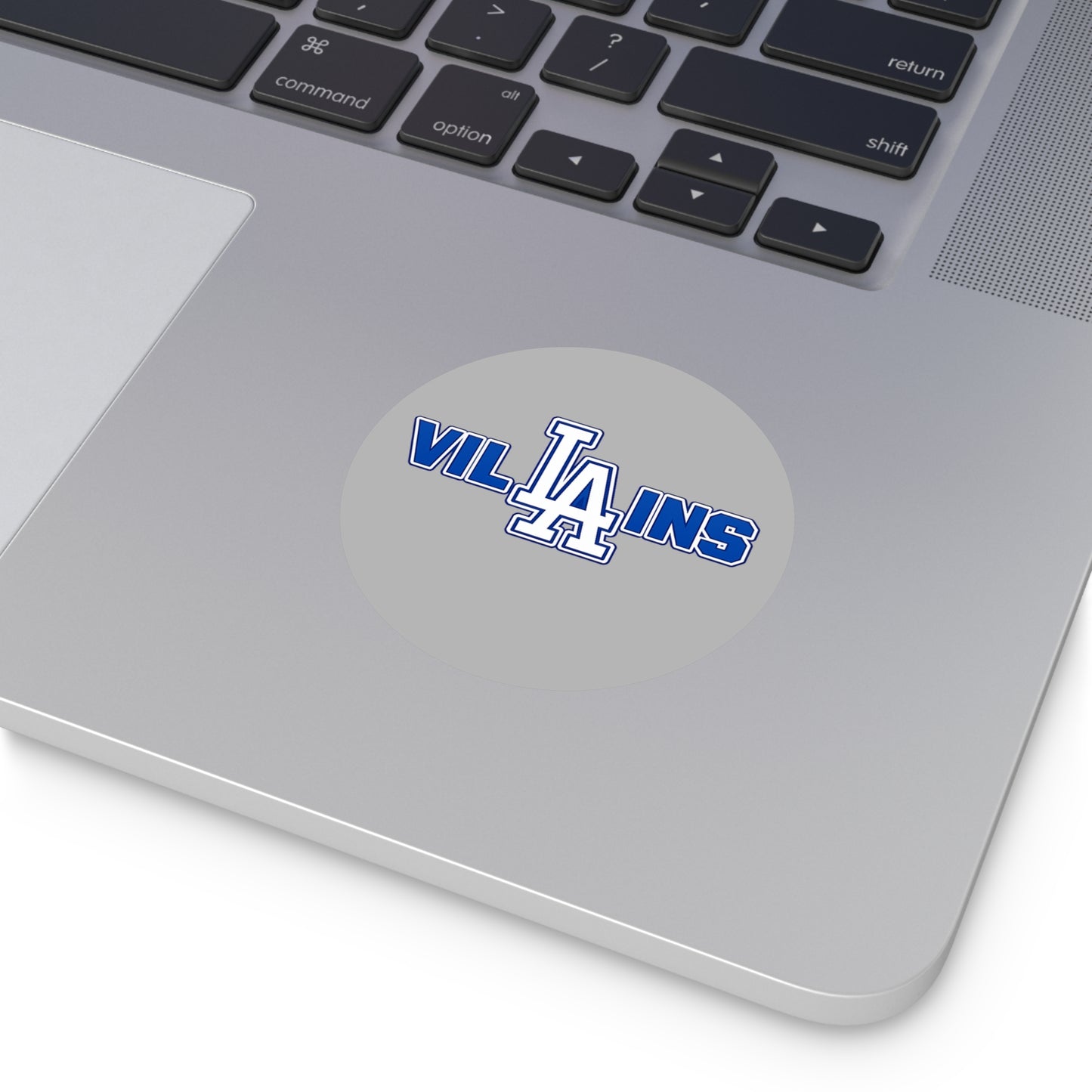 LA Villains Round Vinyl logo sticker