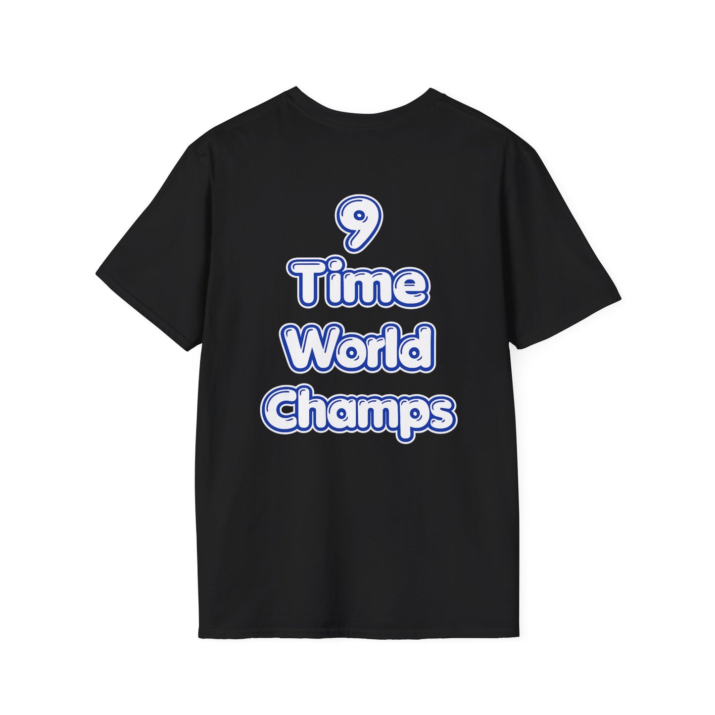 Los Angeles Dodgers Retro Bubble 9 Time World Champs