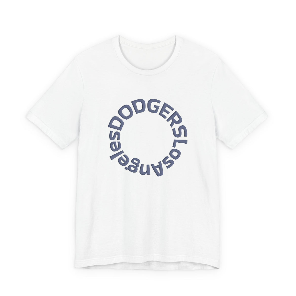 Dodgers Circle Logo T-Shirt | Dodgers Back Print Tee
