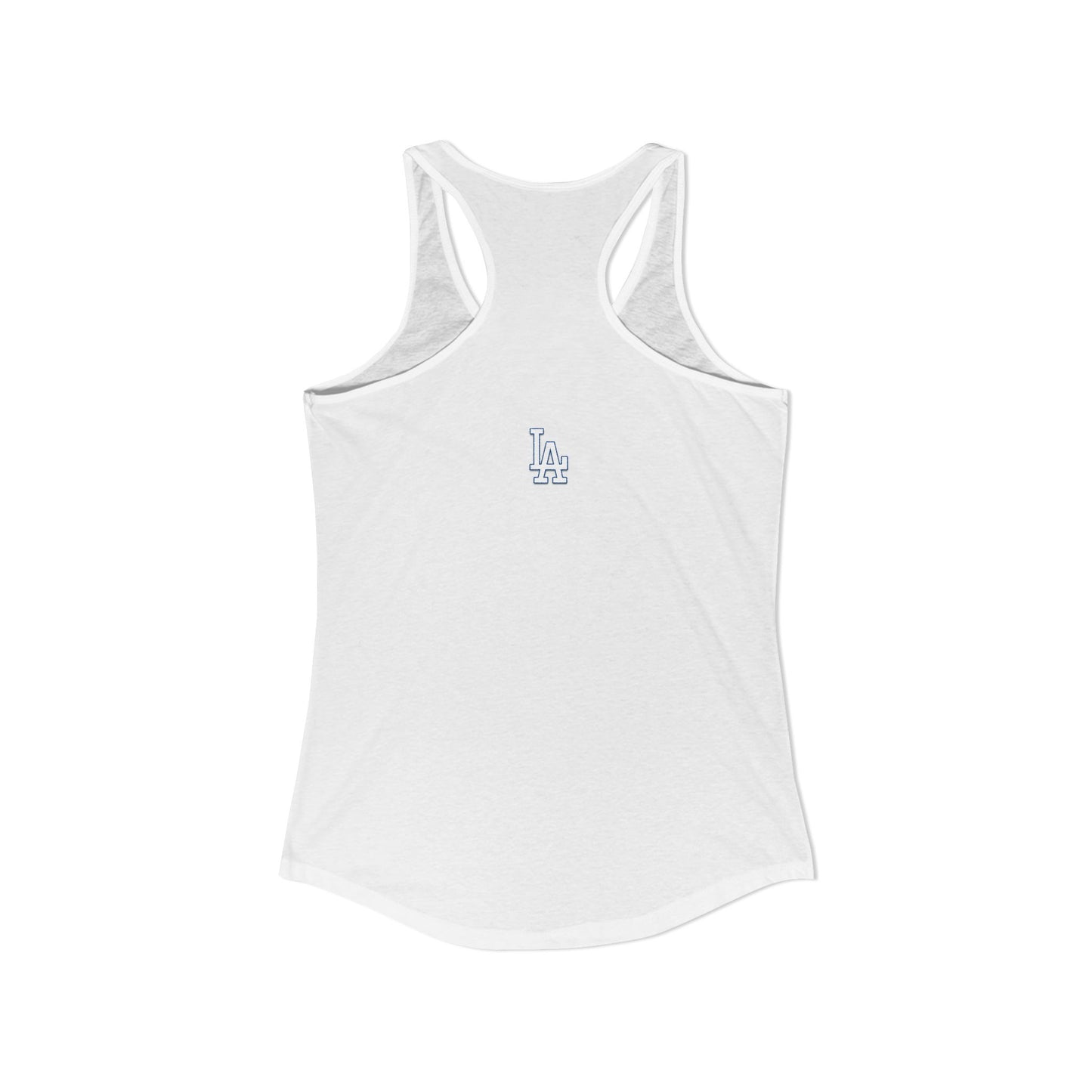 Only Dodger Fans Women's Ideal Racerback Tank