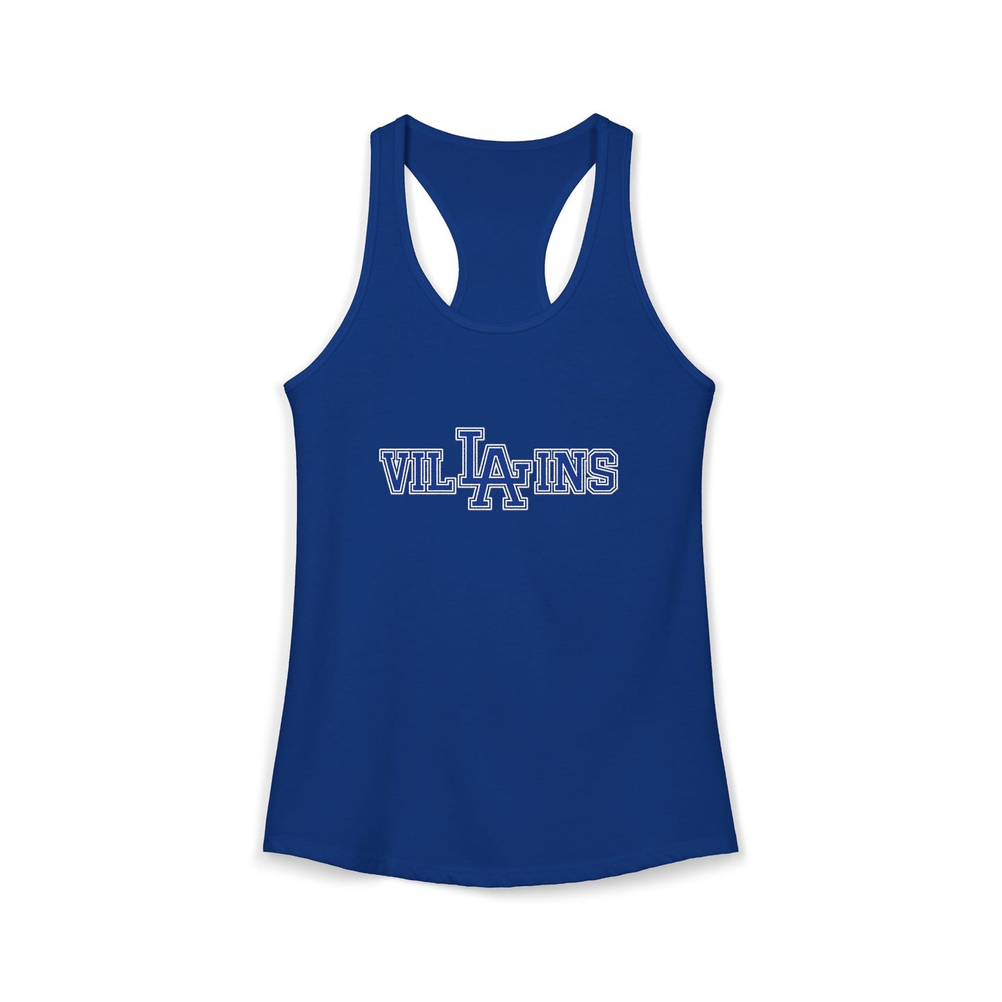 Villains Los Angeles Women's Racerback Tank — LA Graphic Tank Top