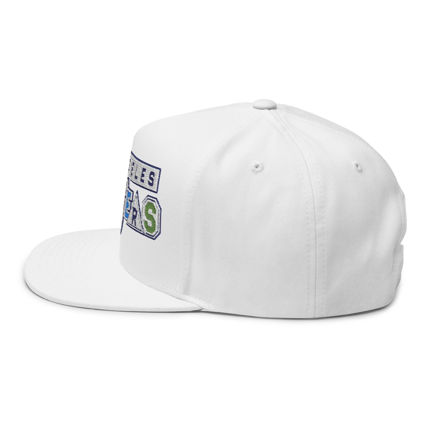 Los Angeles Dodgers Rainbow Embroidered Flat Bill Cap