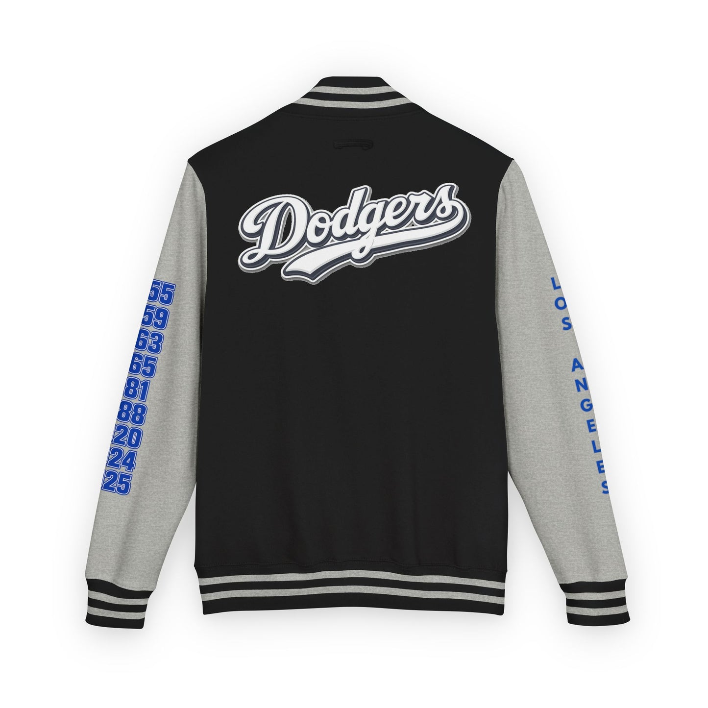 Dodgers Varsity Letterman Bomber Jacket