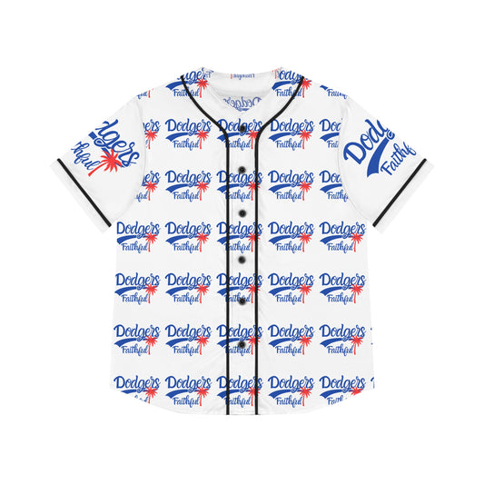 Dodgers Faithful Baseball Jersey, LA Baseball Shirt for Women, Team Spirit Sports Top, Game Day Outfit, Baseball Fan Gift for Her, Softball
