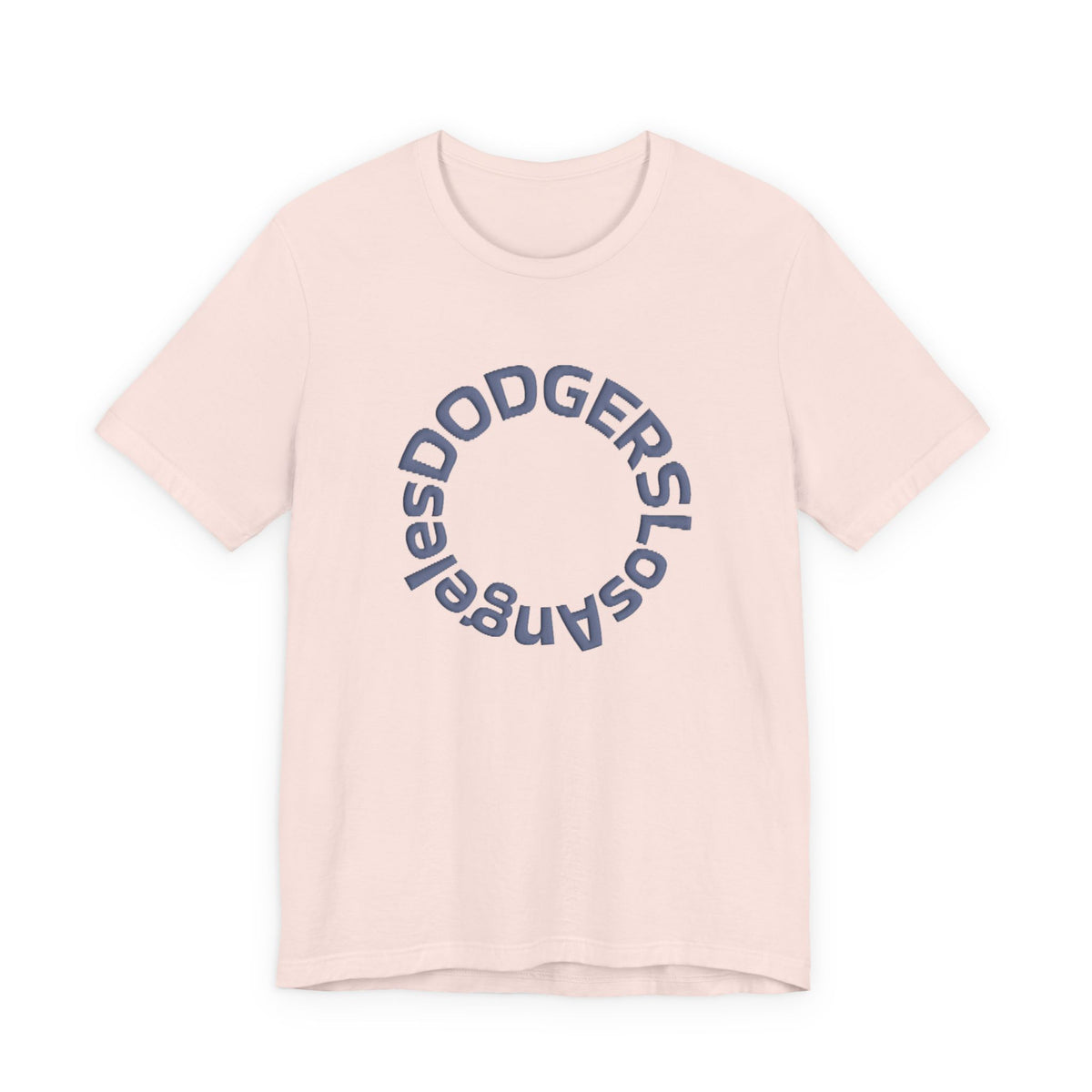 Dodgers Circle Logo T-Shirt | Dodgers Back Print Tee