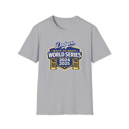 Dodgers Back-to-Back Champions 2024 2025 T-Shirt | We Are Witnessing Greatness