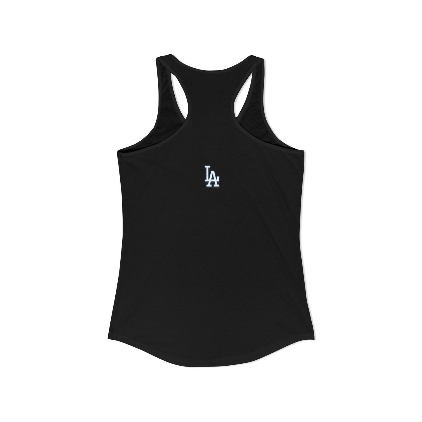 Only Dodger Fans Women's Ideal Racerback Tank