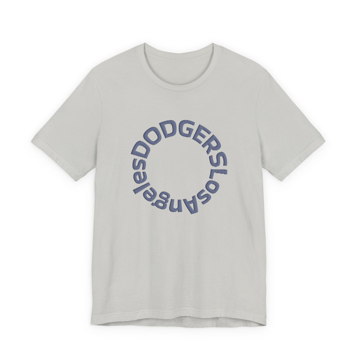 Dodgers Circle Logo T-Shirt | Dodgers Back Print Tee