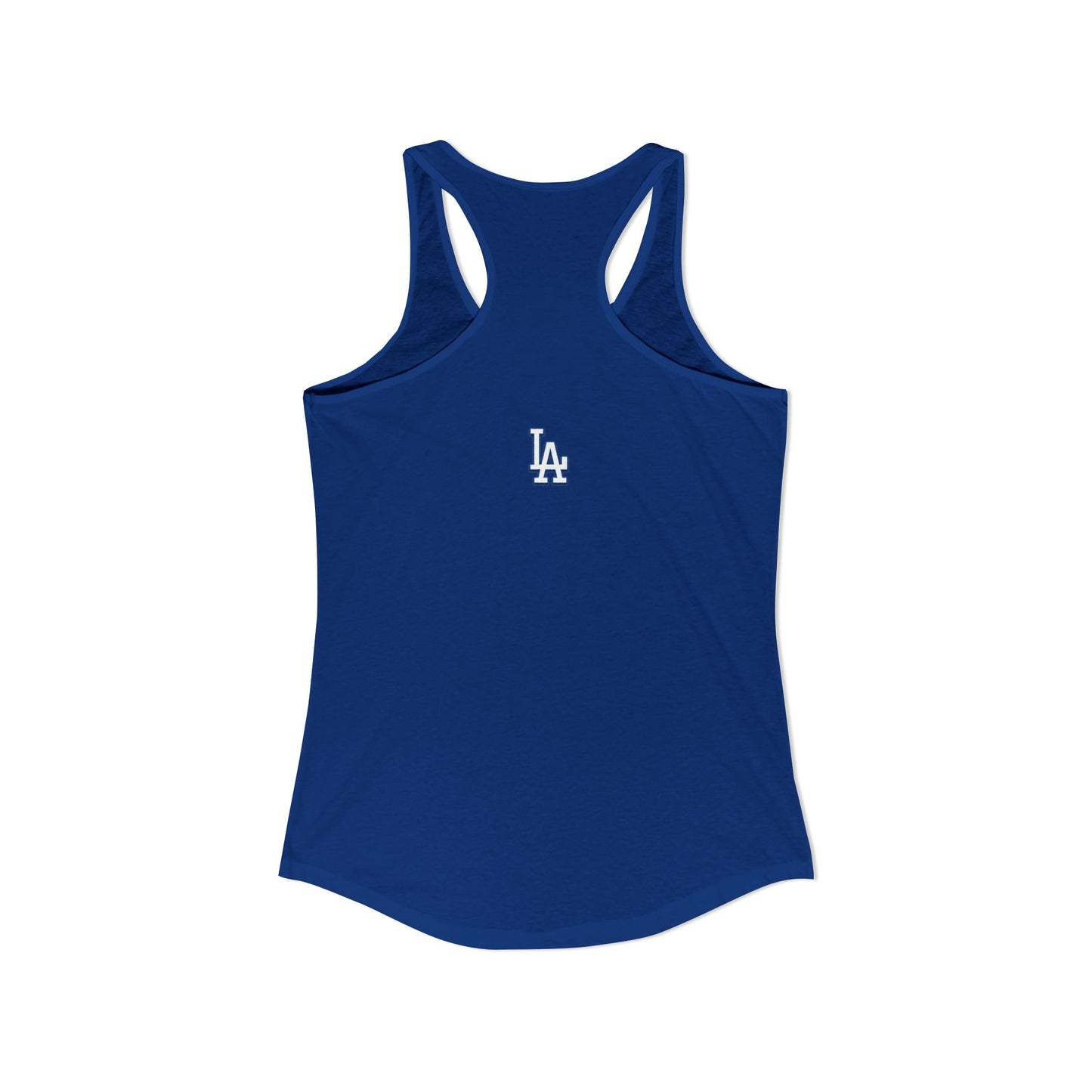 Only Dodger Fans Women's Ideal Racerback Tank
