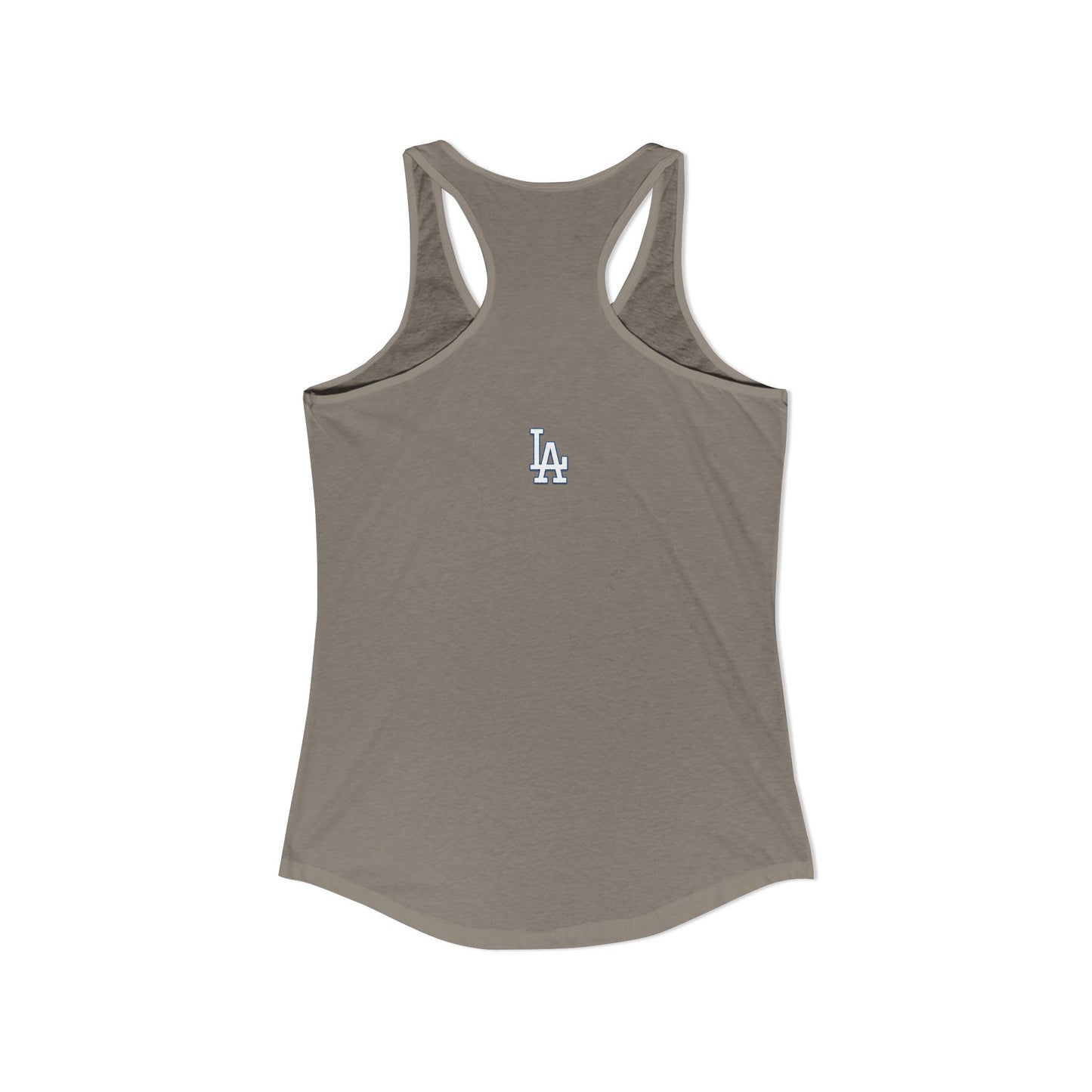 Only Dodger Fans Women's Ideal Racerback Tank