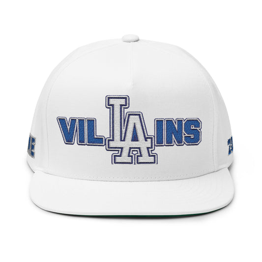 Villains Of The MLB Embroidered Flat Bill Snapback