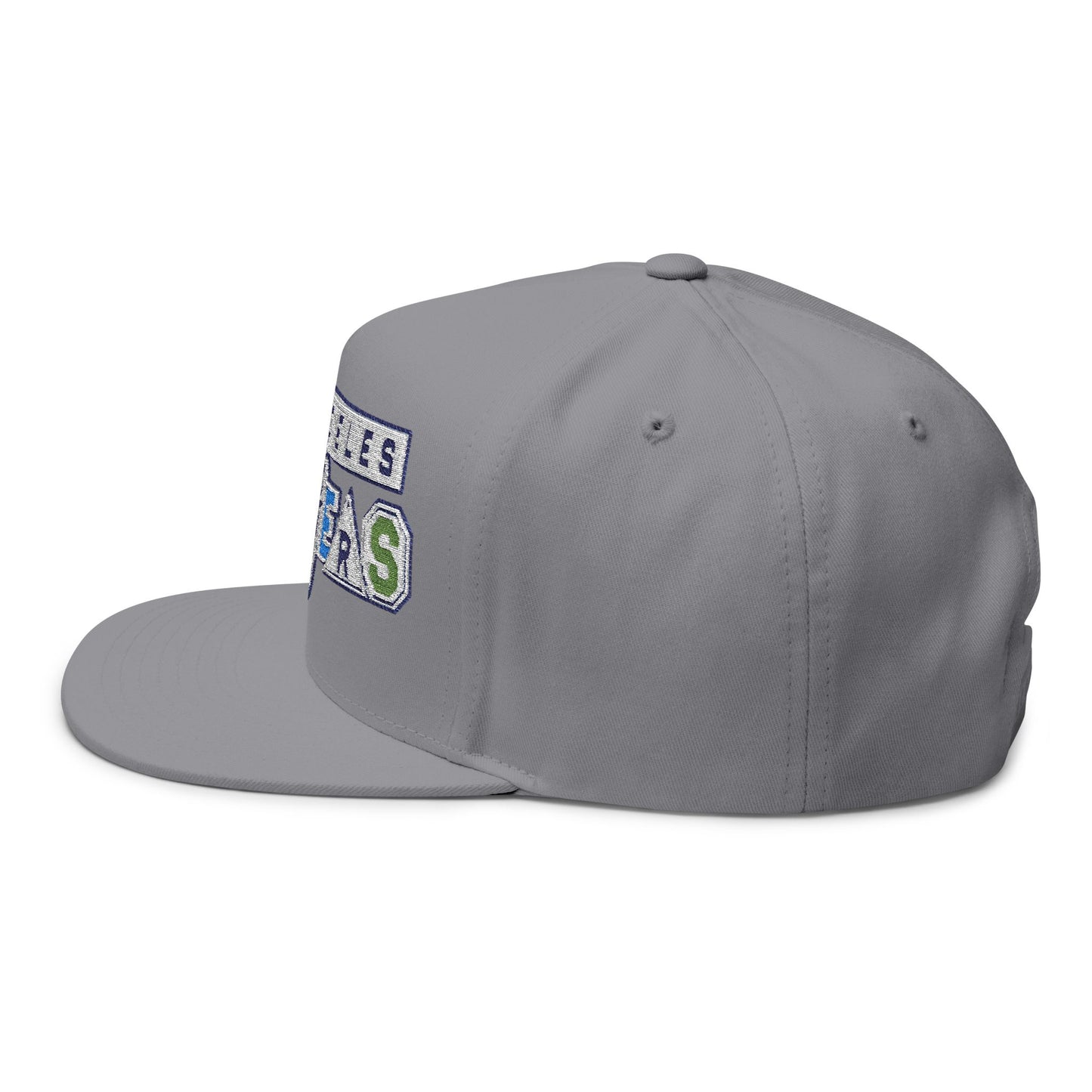 Los Angeles Dodgers Rainbow Embroidered Flat Bill Cap